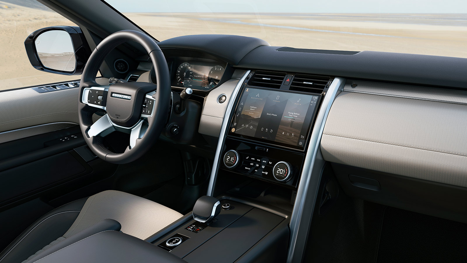 Land Rover Discovery dashboard display