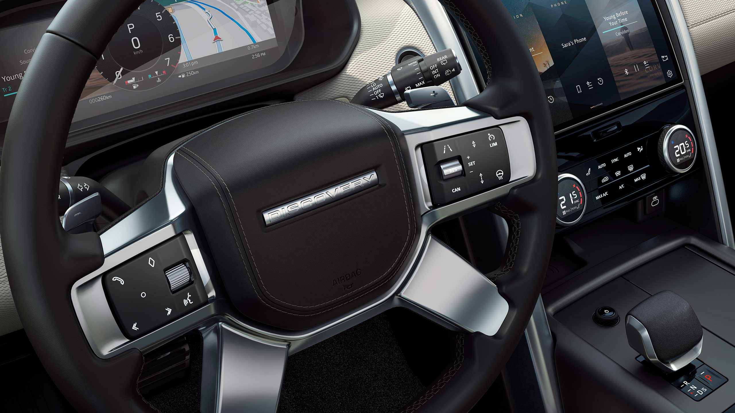 Land Rover Discovery dashboard