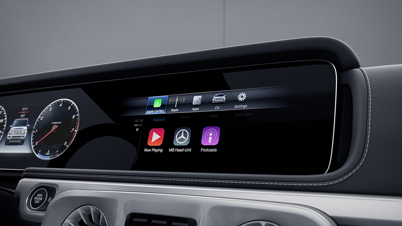mercedes benz g class dash display